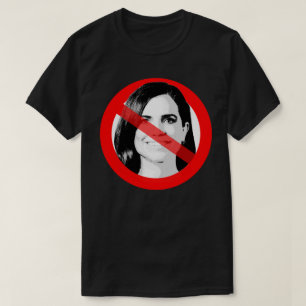 Anti Nancy Mace doorgestreept gezicht T-shirt
