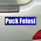 Anti Nancy Pelosi - Puck Felosi Bumpersticker (Op auto)