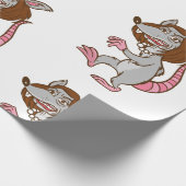 anti-Nancy Pelosi rat grappig Cadeaupapier (Hoek)