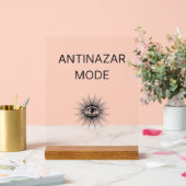 Anti Nazar Modus Acryl Bord – Bescherming tegen he (Huwelijk)
