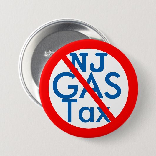 Anti-New Jersey gasbelasting wieken Ronde Button 7,6 Cm (Voorkant /achterkant)