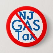 Anti-New Jersey gasbelasting wieken Ronde Button 7,6 Cm (Voorkant)