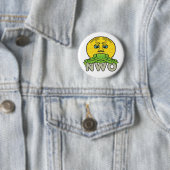 Anti-nieuwe wereldorde ronde button 5,7 cm (In situ)