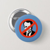 ANTI-NIXON: Anti-Richard Nixon Ronde Button 5,7 Cm (Voorkant /achterkant)