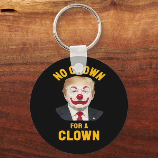 Anti-No Crown For A Clown Sleutelhanger (Voorkant)