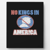Anti- No Kings In America Classic Fotoplaat (Voorkant)