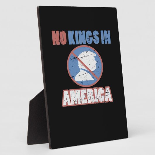 Anti- No Kings In America Classic Fotoplaat (Zijkant)