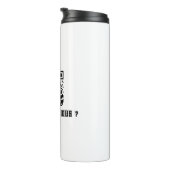 Anti-Nosy People QR-code | grappig Thermosbeker (Geroteerd rechts)