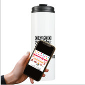 Anti-Nosy People QR-code | grappig Thermosbeker