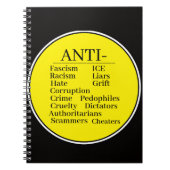 Anti- Notebook Notitieboek (Voorkant)