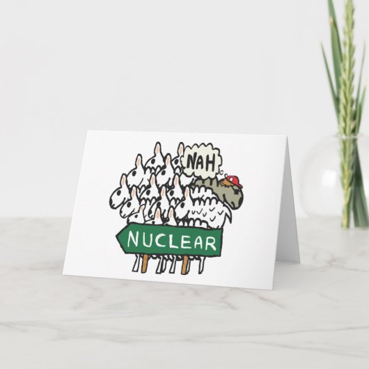 Anti Nuclear Kaart (Voorkant)