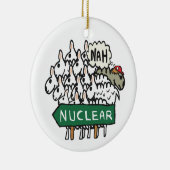 Anti Nuclear Keramisch Ornament (Rechts)