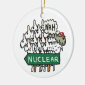 Anti Nuclear Keramisch Ornament (Links)