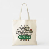 Anti Nuclear Tote Bag (Achterkant)