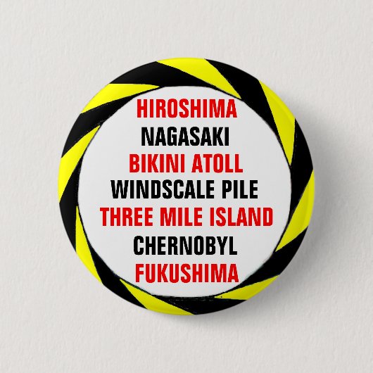 Anti-NUKE Ronde Button 5,7 Cm (Voorkant)