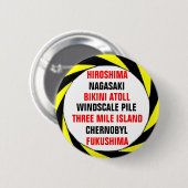 Anti-NUKE Ronde Button 5,7 Cm (Voorkant /achterkant)