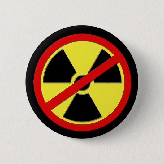 Anti Nukes Ronde Button 5,7 Cm (Voorkant)