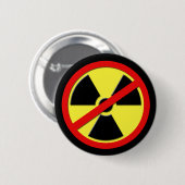 Anti Nukes Ronde Button 5,7 Cm (Voorkant /achterkant)