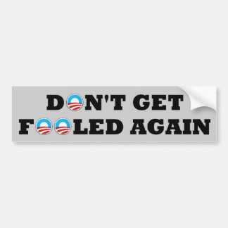 Anti Obama 2012 Bumpersticker
