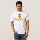 Anti-Obama 2012, wanneer vrijheid overlijdt T-shirt (Voorkant volledig)