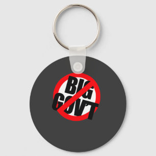 Anti-Obama - Anti-Big Government Sleutelhanger