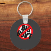 Anti-Obama - Anti-Big Government Sleutelhanger (Voorkant)