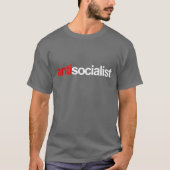 Anti-Obama - antisocialist T-shirt (Voorkant)