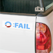 Anti-Obama: Barack Obama Fail Bumpersticker (Op Truck)