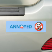 Anti-Obama - boos Bumpersticker (Op auto)