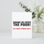 Anti Obama Briefkaart (Staand voorkant)