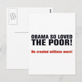Anti Obama Briefkaart (Voorkant / Achterkant)