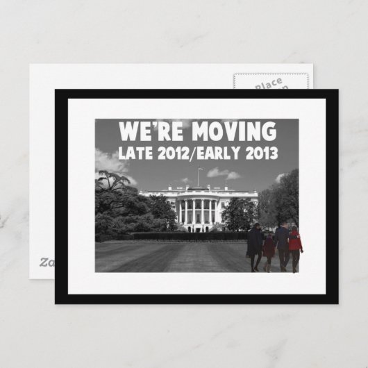 Anti Obama Briefkaart (Voorkant / Achterkant)