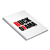 Anti-Obama - BUCK OFAMA 2 Notitieboek (Rechterzijde)