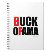 Anti-Obama - BUCK OFAMA 2 Notitieboek (Voorkant)