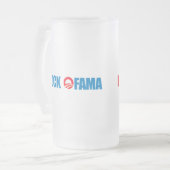 Anti-Obama - Buck Ofama Matglas Bierpul (Voorkant links)