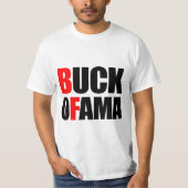 Anti-Obama - BUCK OFAMA T-SHIRT (Voorkant)