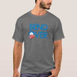 Anti-Obama - buigen over T-shirt