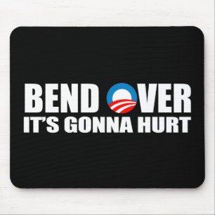 Anti-Obama-bumper sticker - Buigen over het zal ga Muismat