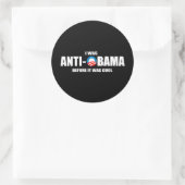 Anti-Obama bumper sticker - Ik was Anti-Obama voor (Tas)