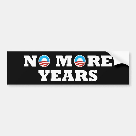 Anti Obama Bumpersticker (Voorkant)