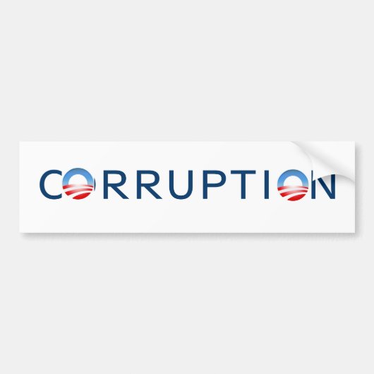 Anti-Obama bumpersticker (Voorkant)