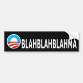 Anti Obama Bumpersticker (Voorkant)