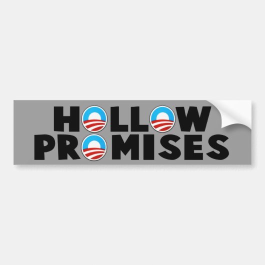 Anti Obama Bumpersticker (Voorkant)