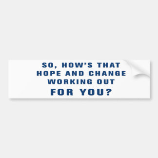 Anti-Obama Bumpersticker