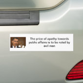 anti-obama bumpersticker (Op auto)