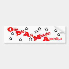 Anti-Obama Bumpersticker