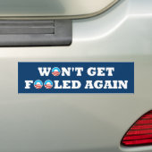 Anti Obama Bumpersticker (Op auto)
