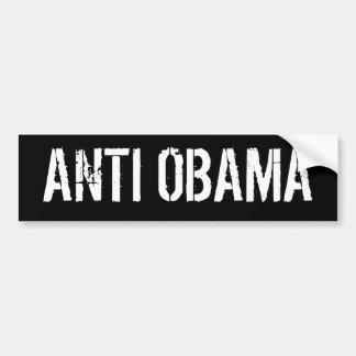 ANTI OBAMA BUMPERSTICKER