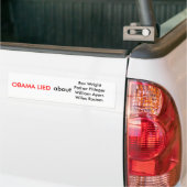 Anti Obama Bumpersticker (Op Truck)