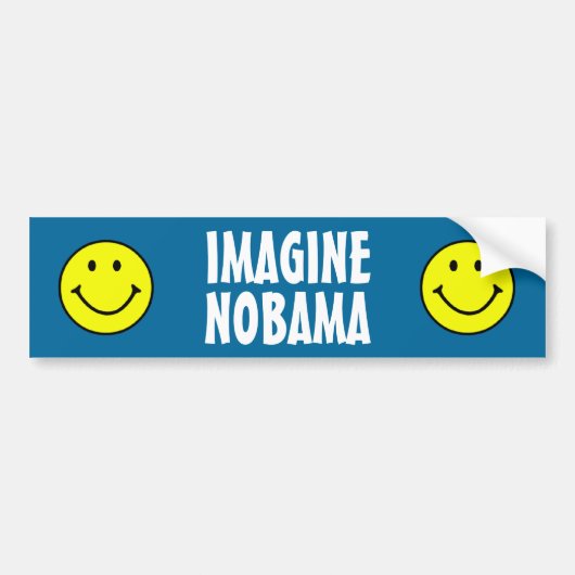 Anti-Obama Bumpersticker (Voorkant)